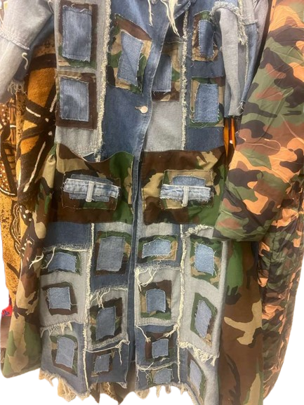 kk_06-removebg Handmade Patchwork Camouflage Coat