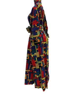 Luminous Multicolored Kimono