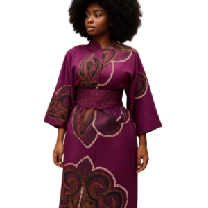 Nigerian Print Kimono